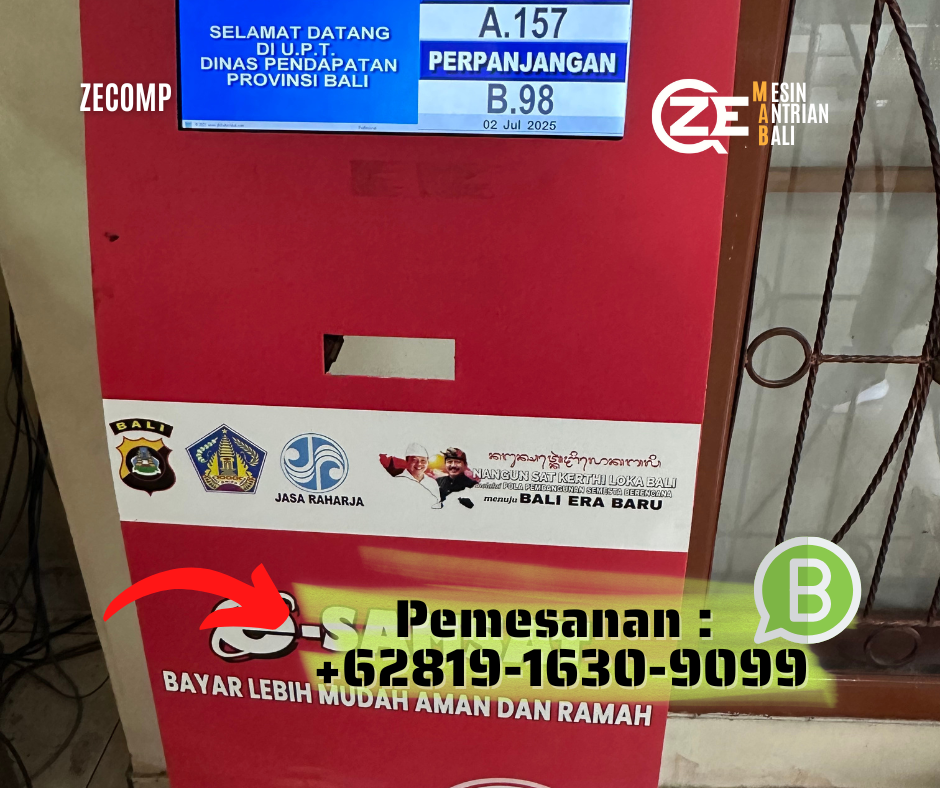 Harga Software Mesin Antrian